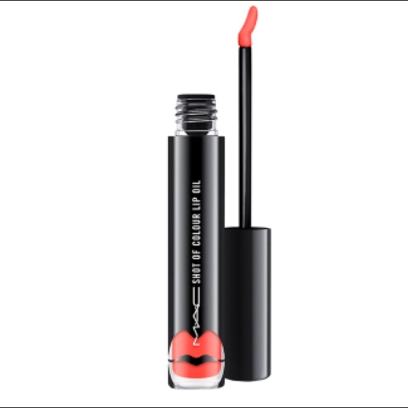 NIB MAC Shot Of Colour Lip Oil in Bang Bang Baby - Picture 2 of 3